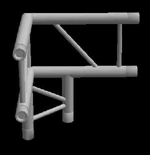 Global Truss F32 12" I Beam Vertical 3 Way 90 Degree Corner