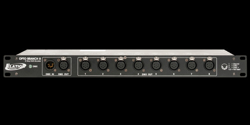 Elation Opto Branch 8 5pin 8 Way DMX Opto Isolator / Distributor