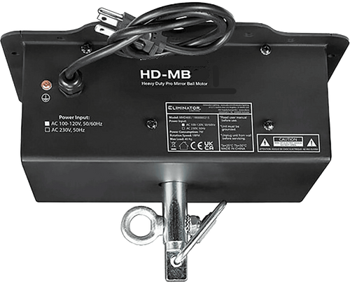 Heavy Duty Mirror Ball Motor – 1.5 RPM, 130 lb Capacity