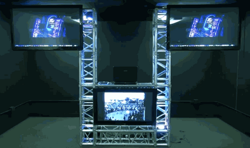 Global Truss F34 12" Square Box Video DJ Booth Truss System