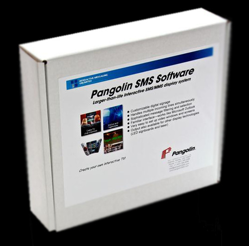Pangolin SMS 2 Laser / Text Message to Laser Software Interface