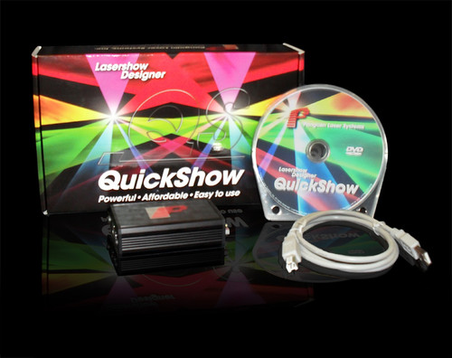 Pangolin QuickShow QSXL / DAC Laser Light Show Computer Software