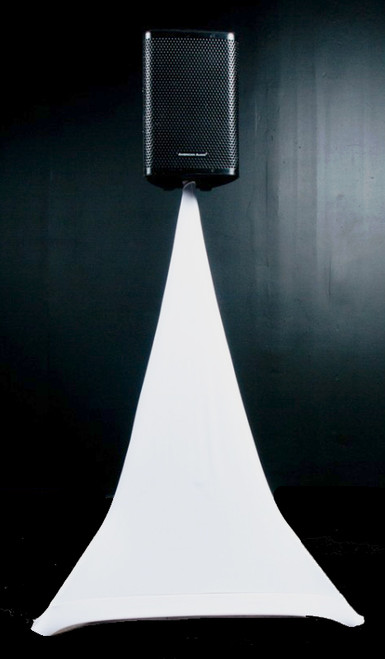 American Audio Event / Speaker Stand Scrim / White