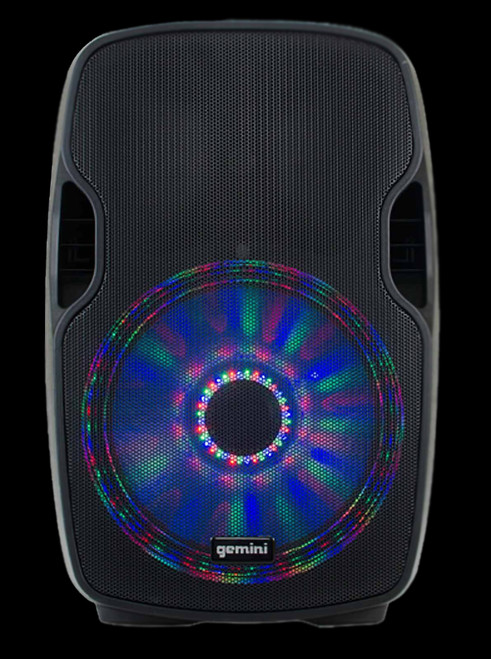 Gemini AS-15BLU 15" Active Loudspeaker w/ Bluetooth / Multimedia - Phantom  Dynamics | Nightclub Lighting | Lasers & Sound