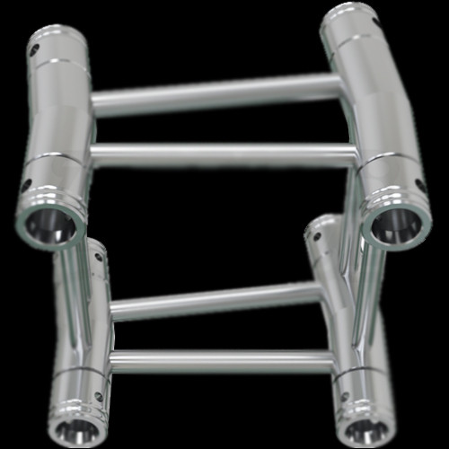 Global Truss F34 12" 2‑Way 7.5 Degree Corner Junction