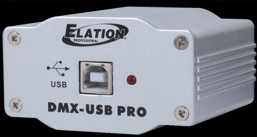 ENTTEC DMX USB Pro 512-Ch USB DMX Interface Bundle with Hosa DMX-106 Male  5-pin DMX to Female 3-pin DMX Adapter Cable - 6 inch