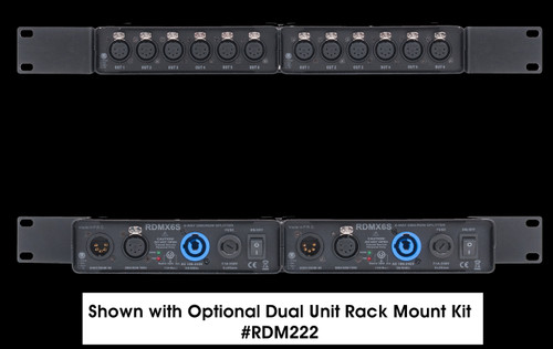 Elation RDMX6S Dual Unit Rack Mount Kit
