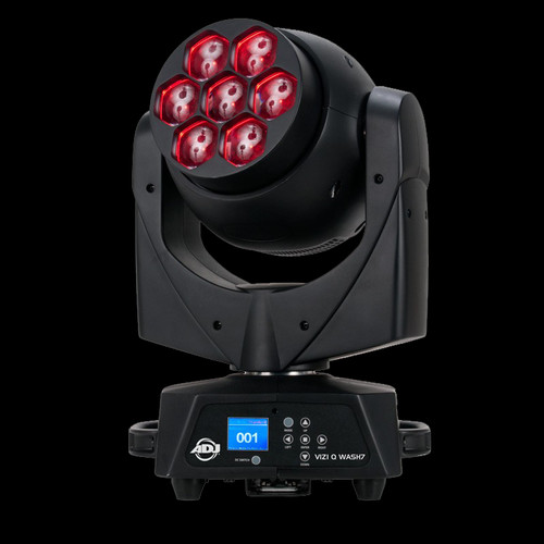 ADJ Vizi Q Wash7 Moving Head Wash w/ Variable Zoom