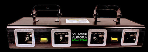 X-Laser Aurora Emerald Quad Beam Liquid Sky Laser