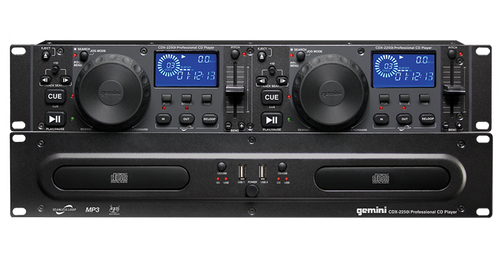 Gemini CDX-2250i Dual Rackmount CD / USB Media Player