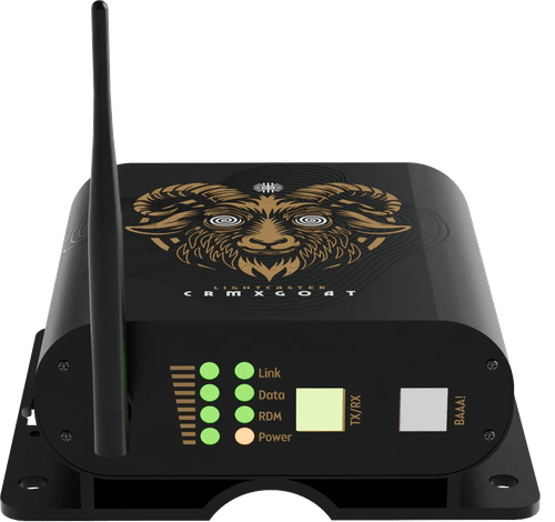 Lightcaster CRMX GOAT IP – Outdoor Wireless DMX Transmitter