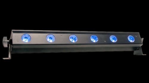 ADJ UB 6H LED Wash Bar Light / 6W-Watt HEX RGBWA+UV