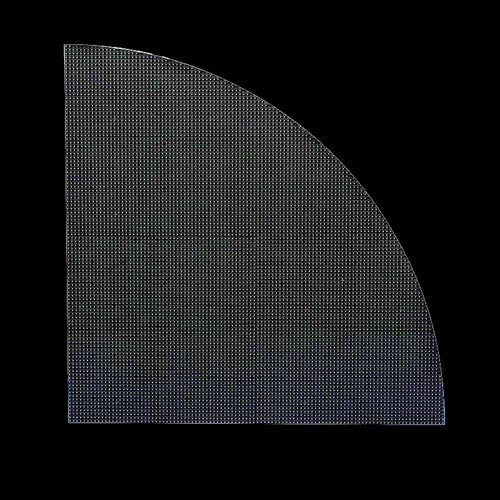 ADJ DS4QC2 Top Right (TR) 4.8mm Quarter Circle LED Video Panel