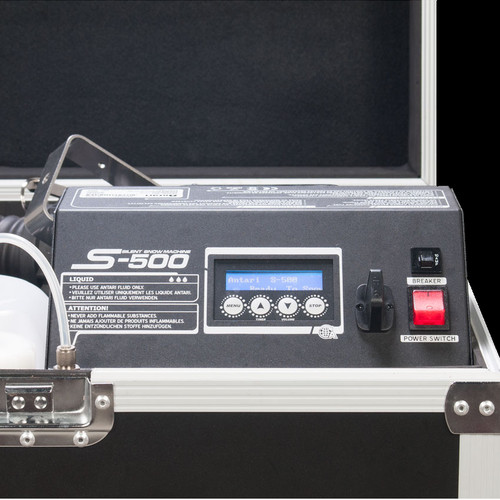 Antari S-500DXL Silent Snow Machine + Bundle w/ XL Road Case 
