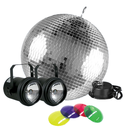 Eliminator Lighting M502EL All-In-One Mirror Ball Kit
