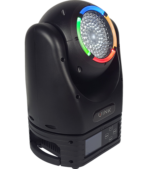 Wink – RGBW LED Moving Head Beam + Motorized Zoom & FX