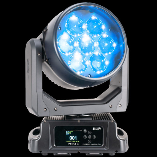 Elation Proteus Rayzor 760 – IP65 RGBW LED Wash/FX w/ Spark LED