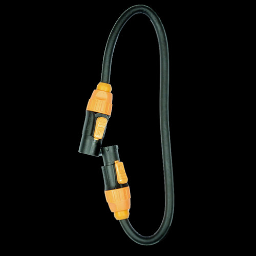 ADJ 1.64FT P65 Rated Male to Female Power Twist Lock / SIP064