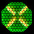 ADJ Vintage X — Retro Amber Blinder with RGB Background Effects