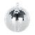 8" Glass Disco Mirror Ball – Sparkle Up Your Event!