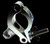 Global Truss Medium Duty Clamp w/ Reversed Elbow & Half Coupler