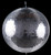 48" Glass Disco Mirror Ball – Large Reflective Party Ball (Silver, Gold, Rose Gold, Black)