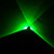Omnisistem CrossFire DMX Green Dual Barrel DJ Club Laser