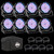 ADJ Mega Flat Pak 8 Plus – Portable 8‑Light LED Par Can Package