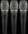 CAD D38 CADLive Supercardioid Instrument Microphones / 3-Pack