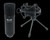 CAD USB Large Diaphragm Cardioid Condenser Microphone w/ Tripod