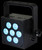 Blizzard Lighting HotBox 5 RGBAW Par Can Light