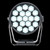 Elation DW PAR Z19 IP CW / WW Outdoor LED Par Can w/ Zoom