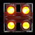 Elation DTW BLINDER 700 IP IP65 Outdoor WW / Amber LED Blinder