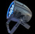 Omnisistem 72W TRI LED Par Can Light Fixture