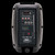 American Audio Battery PWR PA Speaker w/ LEDs + Wireless Microphone