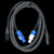 Accu Cable 6 Ft, 3 Pin XLR DMX & Powercon Power Link Cable / AC3PPCON6