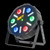 Eliminator Lighting Trio Par LED RG LED  / Laser Par Light
