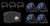 ADJ Mega Flat Hex Pak LED RGBWA+UV Par Can Light Package