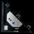 ADJ DS4T1 Top Right (TR) 4.8mm Triangular LED Video Panel