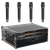Airwave AT-HH4CH 4 Channel Wireless System Package w/ 4 Handhelds