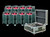 ADJ Element HEX FC Pak Battery PWD LED Par Can Lighting Package / Wireless DMX