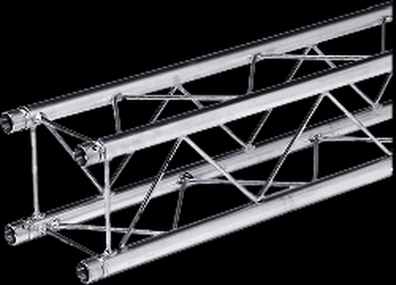 Global Truss F24 9" Square Truss Segment / 1.64ft (0.5M)