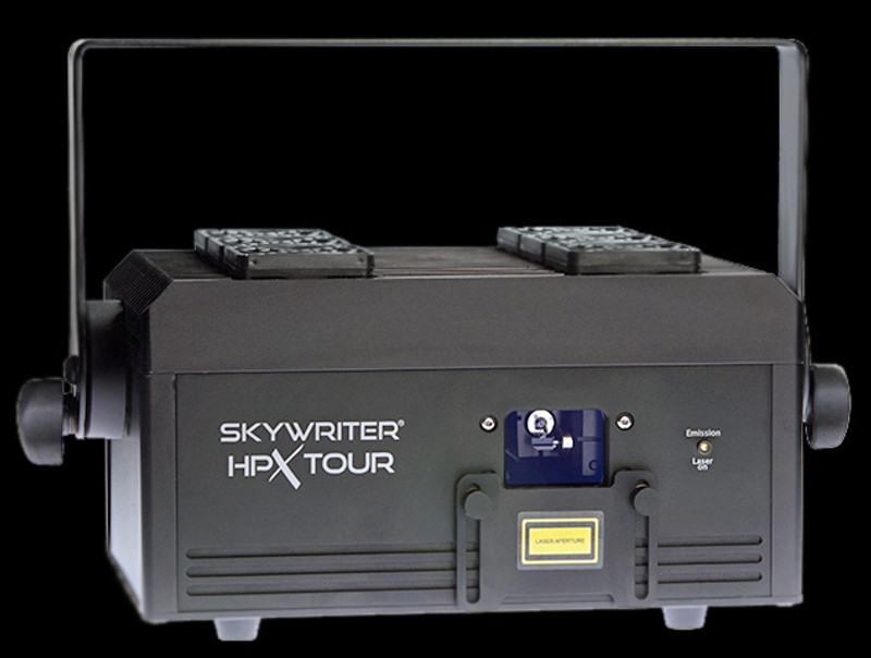 X-Laser Skywriter HPX MF-5 RGB Laser Projector w/ Mercury + FB4