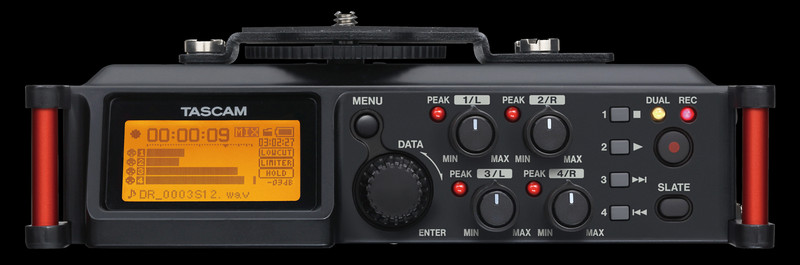 TASCAM DR-70D 4-track PCM Recorder / DSLR Video Production