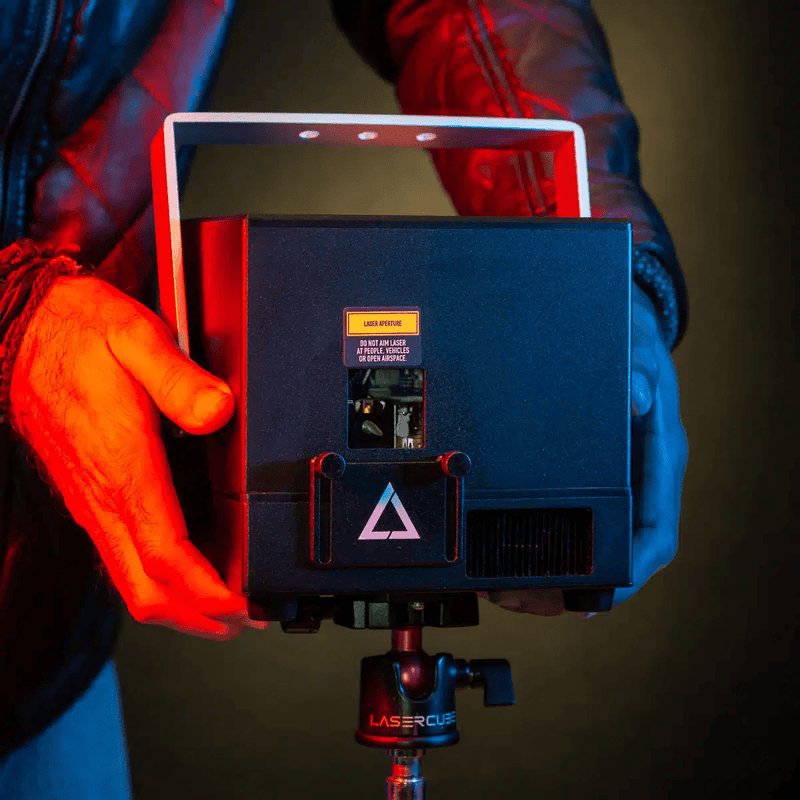 LaserCube WiFi 1.2W – Battery Powered RGB Laser Projector + LaserOS ...