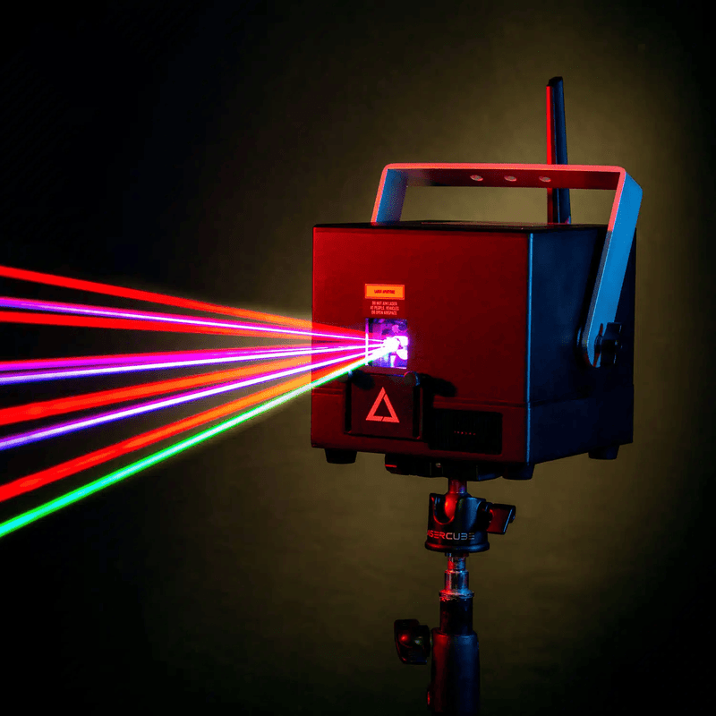 LaserCube WiFi 1.2W – Battery Powered RGB Laser Projector + LaserOS ...