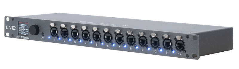 Obsidian Netron EN12-45 Ethernet to DMX Gateway w/ RDM / RJ45 / DMX