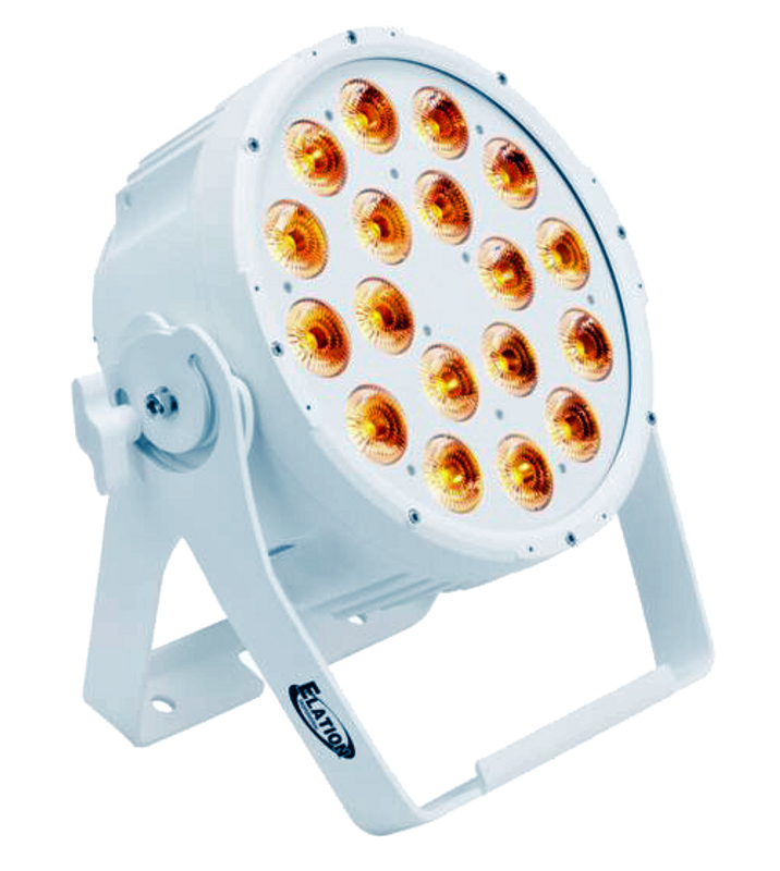 Elation SIXPAR 300WMG RGBAW+UV LED IP65 Par / White Marine Grade Housing