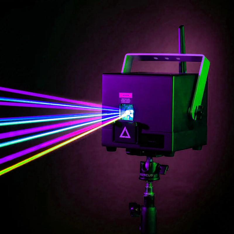 LaserCube Ultra 7.5W MK2 – Pro Portable RGB Laser Projector + CubeOS ...