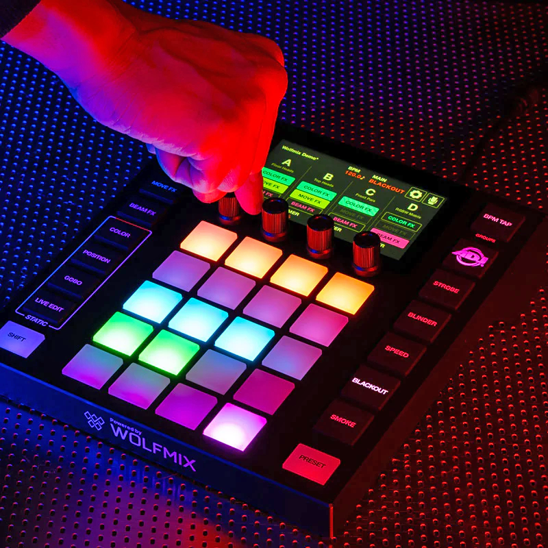 ADJ WMX1 Mk2 – Wolfmix Powered Standalone DMX Lighting Controller ...
